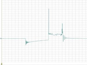 Cx-M probe ignition waveform