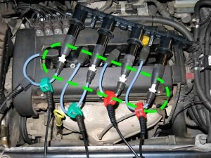 Adapters for high voltage extension cable