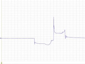 Lx-M probe ignition waveform