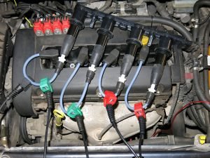 Testing DIS ignition coil module