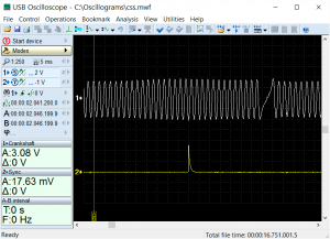 CKP and ignition signal