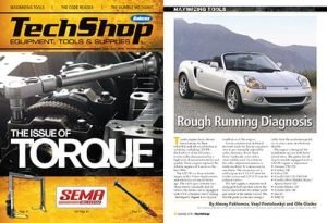 TechShop Rough Running Diagnosis