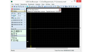 IAT Toyota Avensis 1.8i 2007 waveform
