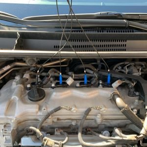 Inductive probes Lx4 on Toyota Corolla