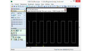 MAP waveform FORD Scorpio 2.0i 1990