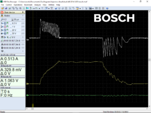Bosch piezo injector waveform CTi-50 current clamps