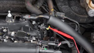 Connection of the USB Autoscope IV to the sensor signal wire