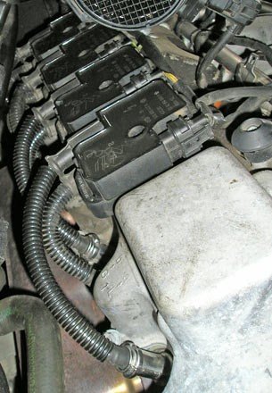 The ignition modules consisting of two individual ignition coils