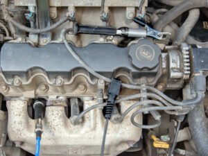 Connection of the px35 pressure transducer and Sync probe