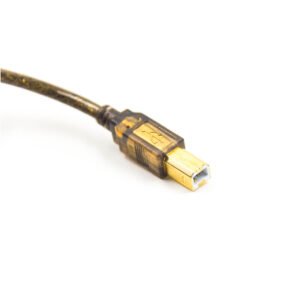 Gold-plated copper contacts of USB2.0 АМ-ВМ Cable