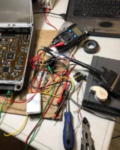 Connection to Detroit Series 60 ECU using USB Autoscope IV oscilloscope