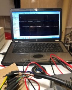 Faulty CAN bus waveform on Detroit Series 60 ECU