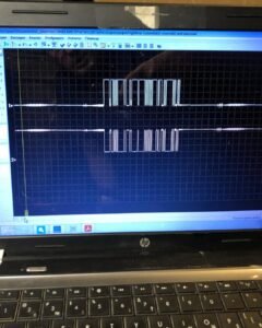 Good CAN bus waveform on Freightliner Columbia with USB Autoscope IV
