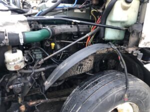 Freightliner Columbia truck repair and diagnostics session