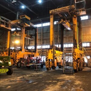 Kalmar CSC340 straddle carrier container terminal