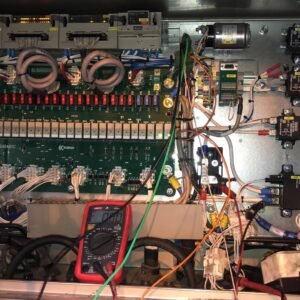 Kalmar CSC340 straddle carrier electronics control panel diagnostics
