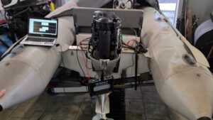 Honda BF90 USB Autoscope IV connection