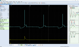 Ignition parade waveform on Suzuki DF90