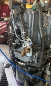 Px test performing on Suzuki DF90