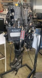 USB Autoscope IV and COP adapter connection to Suzuki DF90