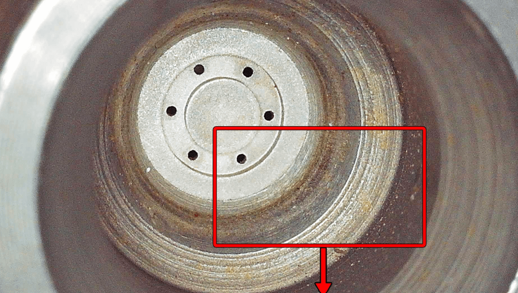 Good injector nozzle seat