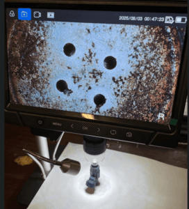 Injector nozzle sprayer pattern
