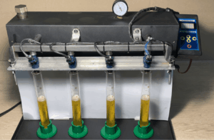 Injectors testing using DIY injector test bench