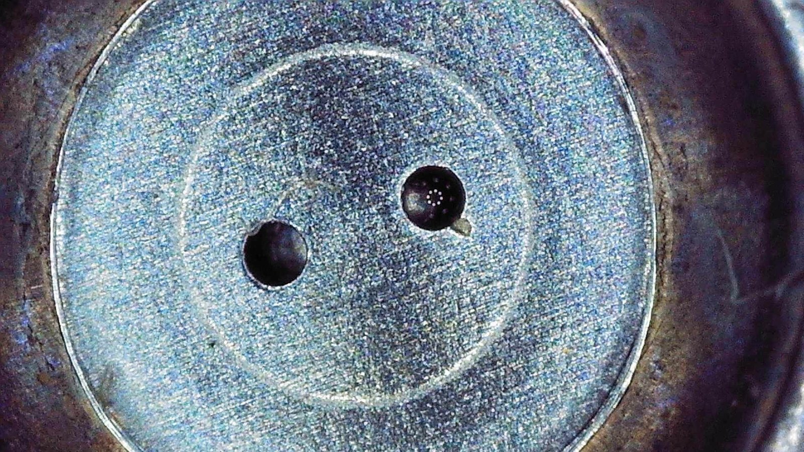 Fuel injector spray pattern after cleaning