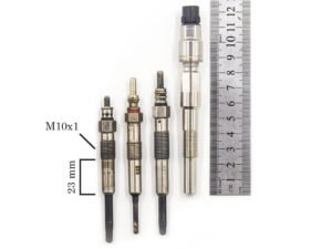 Glow plug Adapter 75mm M10x1 and compatible glow plugs