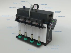 Injector cleaning DIY test bench description